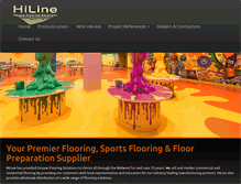 Tablet Screenshot of hilineinc.com